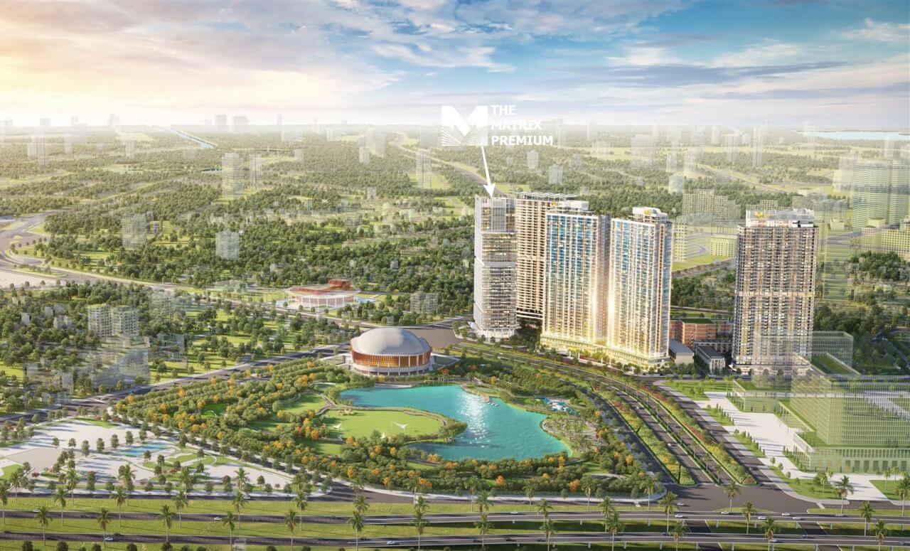 Phối cảnh The Matrix Premium Phối cảnh The Matrix Premium